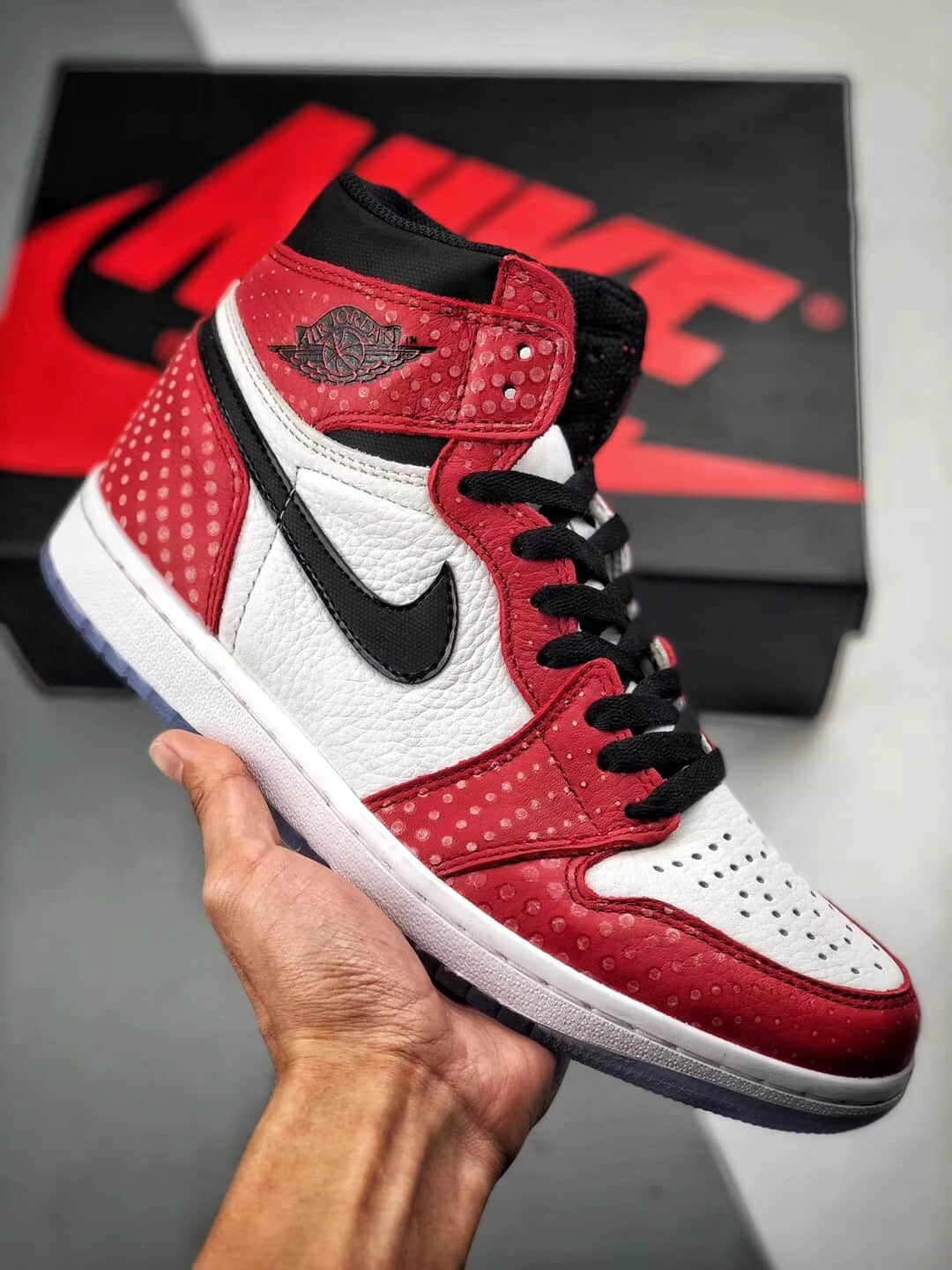 AIR JORDAN 1 スパイダーマン